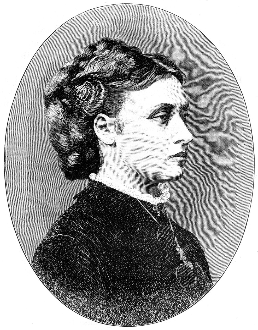 路易斯女王公主，阿盖尔公爵夫人，维多利亚女王的四女儿，1900年。 作者 埃利奥特和弗莱