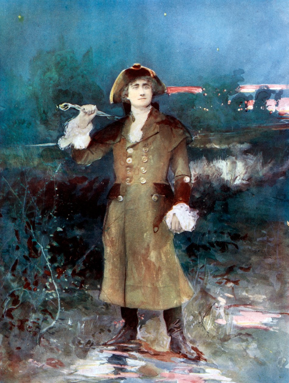 弗雷德·特里（Fred Terry）in Change Alley，c1902年。 作者 埃利斯和沃勒里