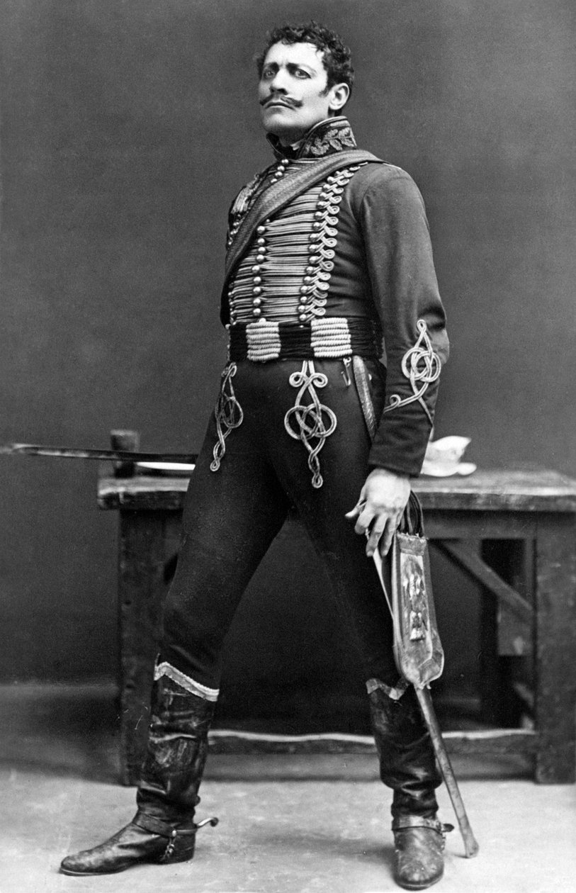 刘易斯·沃勒（Lewis Waller）1860-1915，二十世纪初，英国演员兼戏剧经理。 作者 埃利斯和沃勒里
