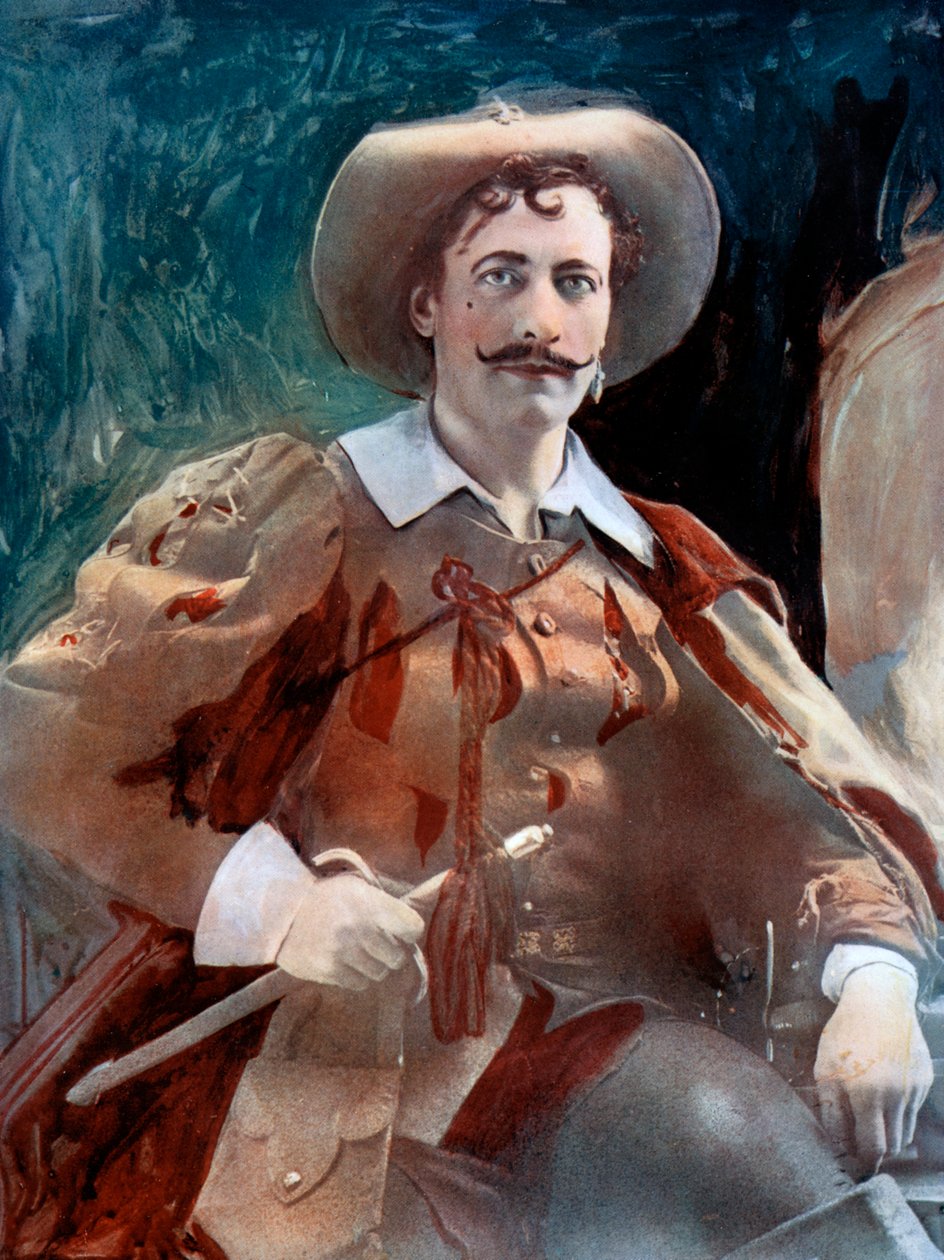 刘易斯·沃勒（Lewis Waller），《三剑客》，c1902年。 作者 埃利斯和沃勒里