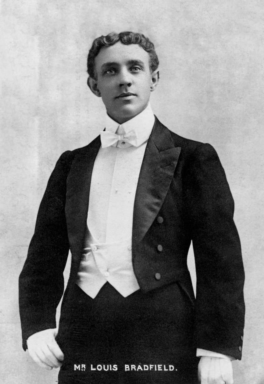 路易·布拉德菲尔德（Louis Bradfield），1903年。 作者 埃利斯和沃勒里