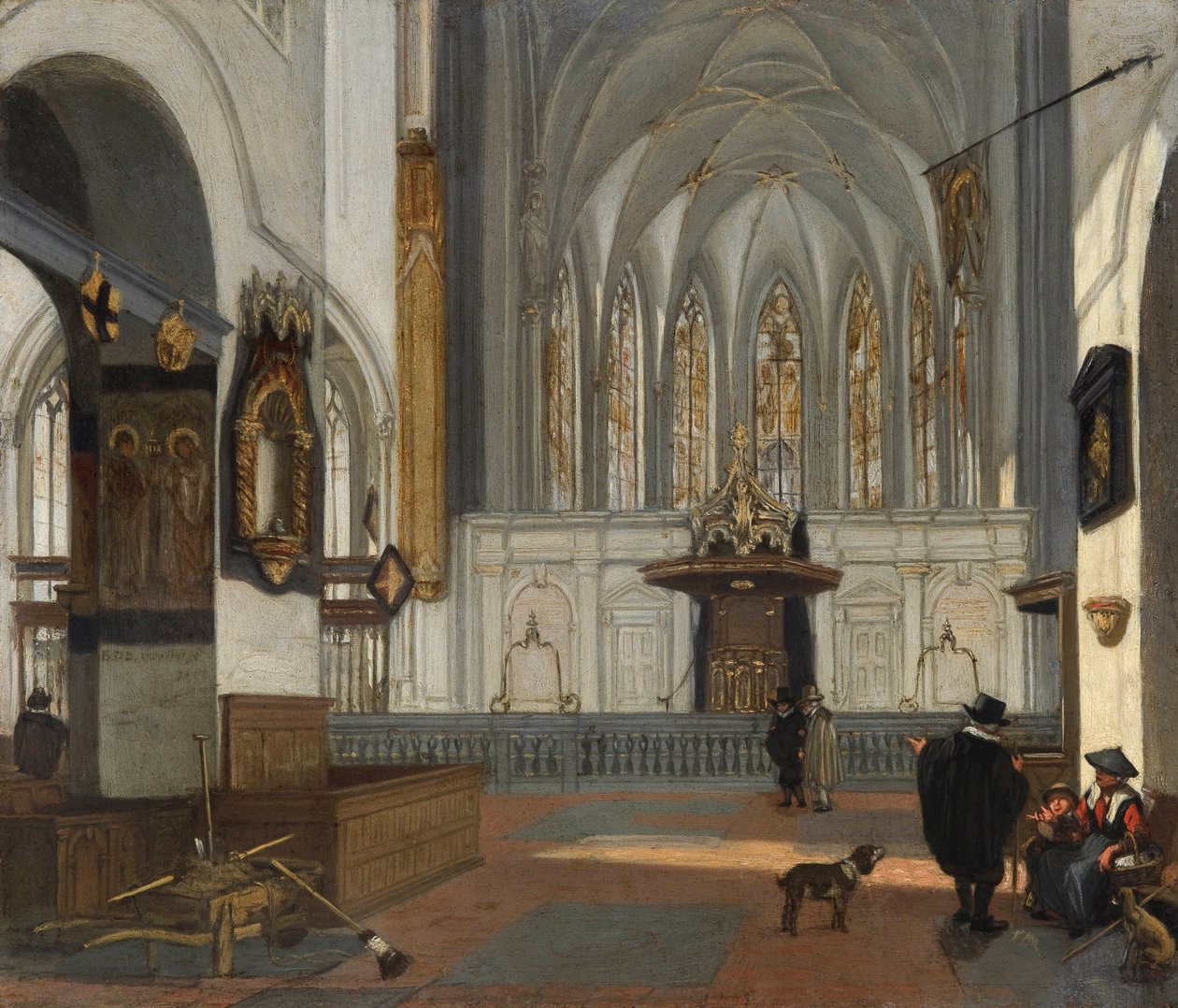 "Vue du choeur de l