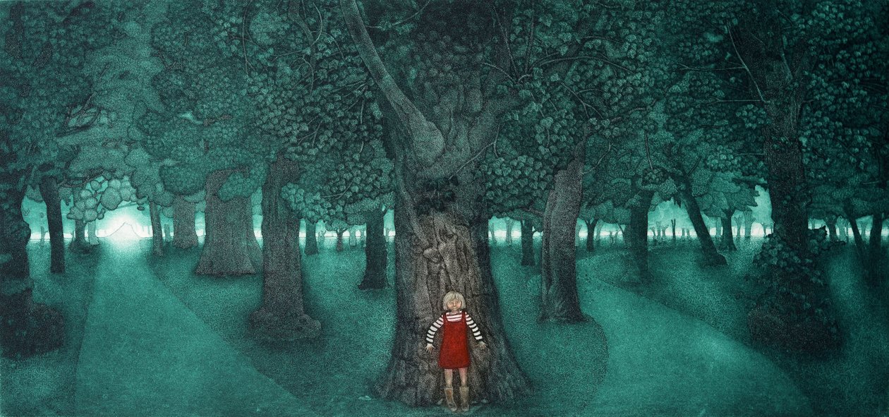 隐藏，2010 年（蚀刻） 作者 相田惠美子