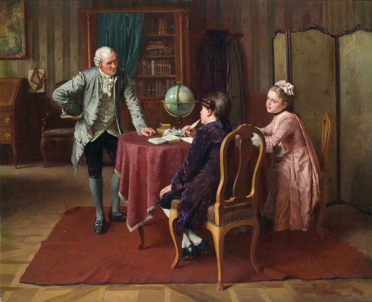 地理课 作者 埃米尔·布拉克（Emil Brack）