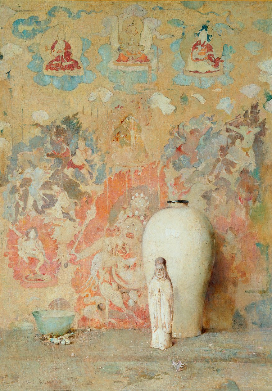 图片来自Thibet，c.1920 作者 埃米尔·卡尔森