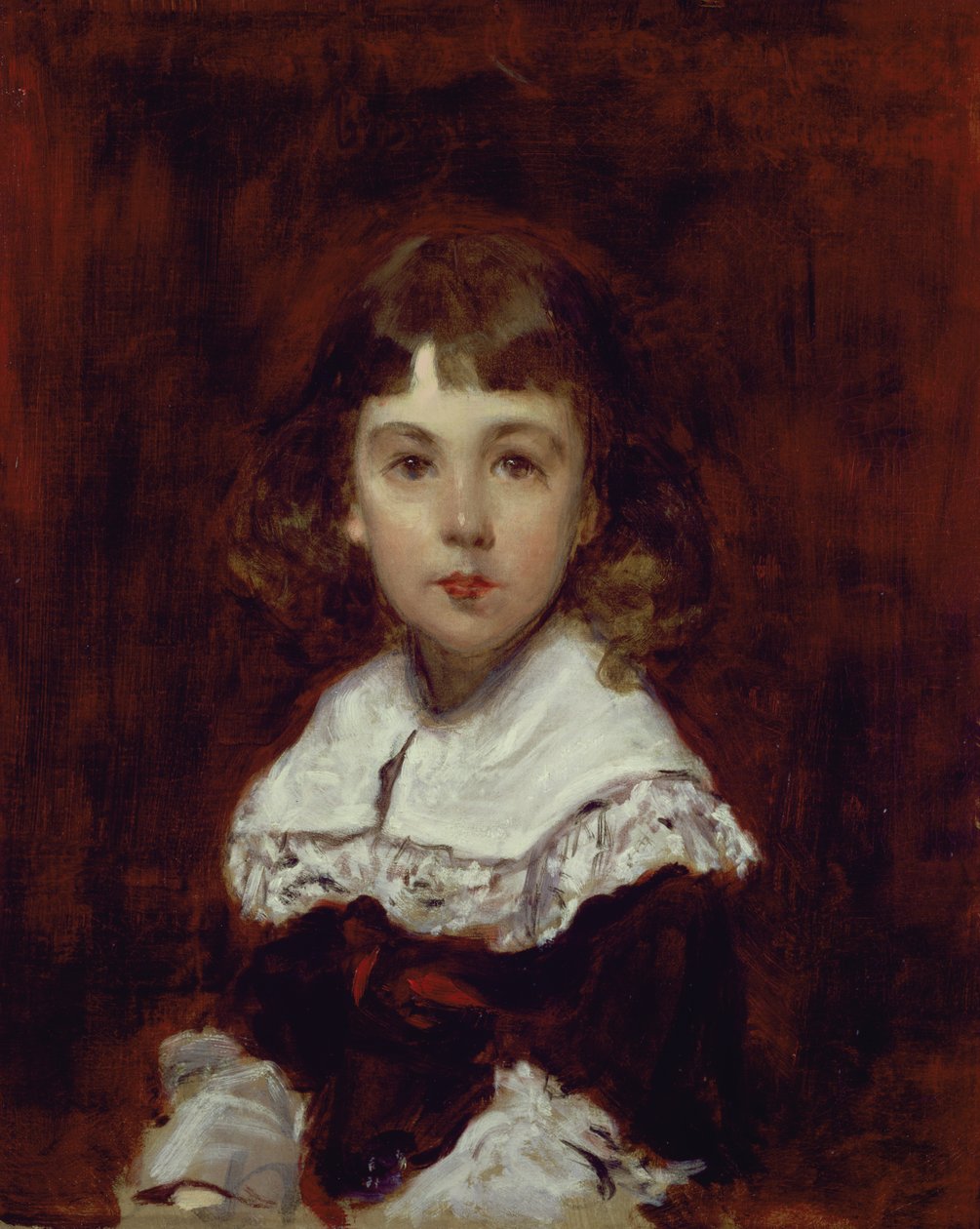 作曲家Jules Claretie（1840-1913）的儿子Georges Claretie的肖像 作者 查尔斯·埃米尔·奥古斯特·卡洛勒斯·杜兰