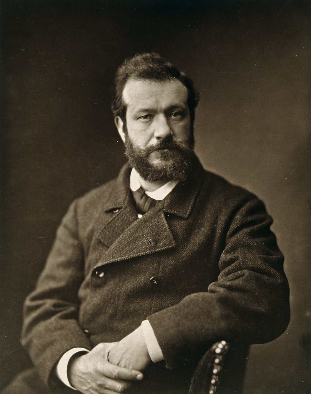 Felix Bracquemond（1833-1914），来自&39;当代画廊&39;，c.1874-78 作者 埃米尔·考丁（Emile Courtin）