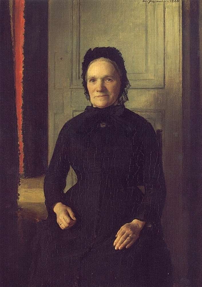 Coquelin Meren女士 作者 埃米尔·弗里安特（Emile Friant）