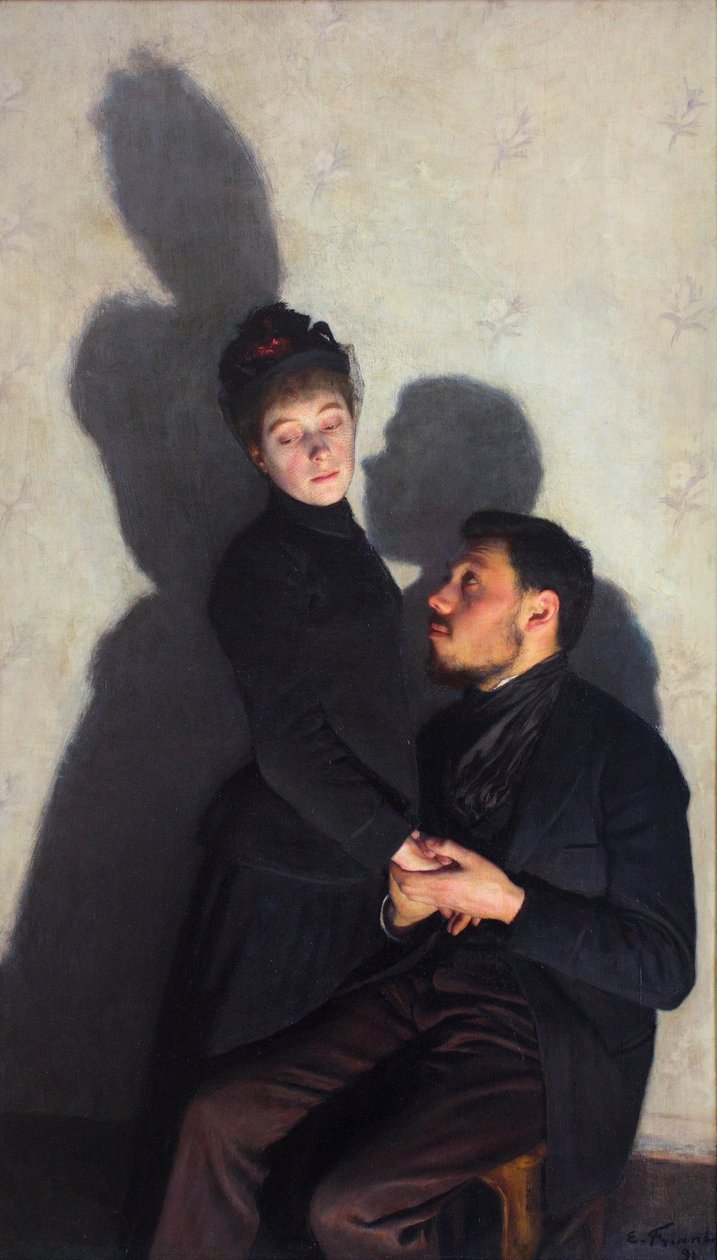 Ombres porteesnDeutsch：SchlagschattennEnglish：Cast ShadowsnEspanol：Sombras marcadasnItaliano：Ombre proiettaten：n 作者 埃米尔·弗里安特（Emile Friant）