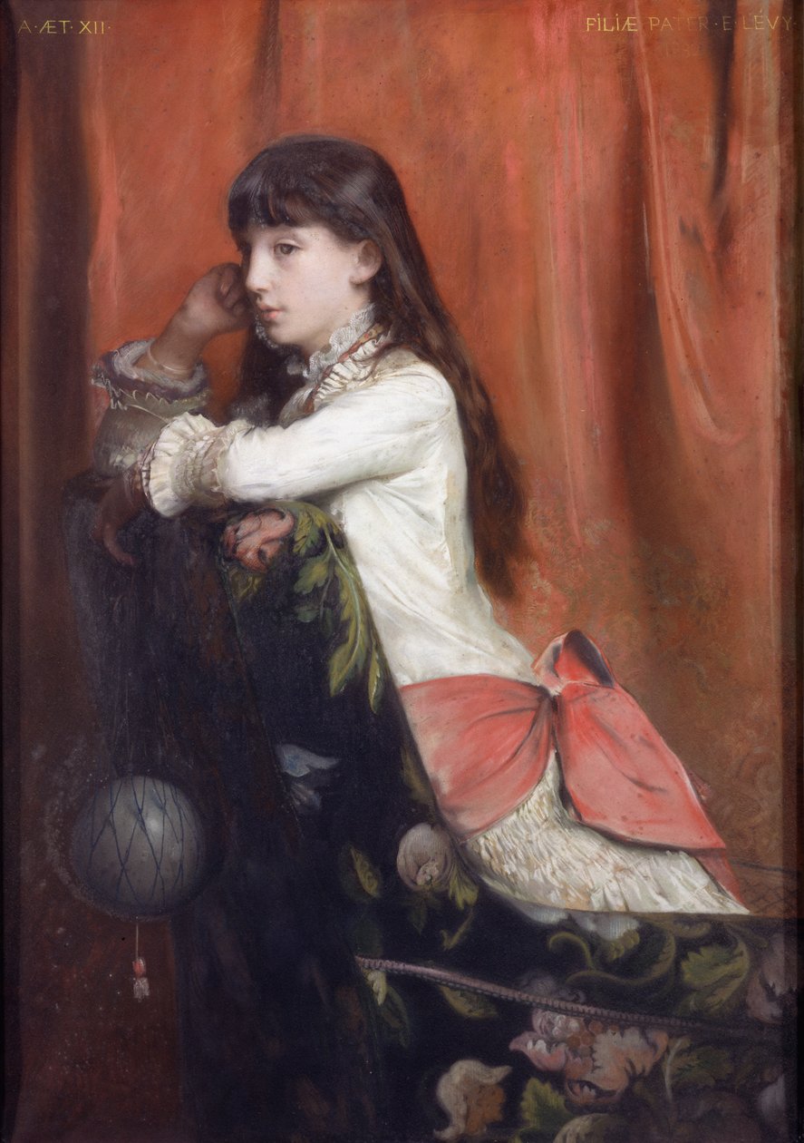 Mademoiselle Lia Levy，1882年 作者 埃米尔利维