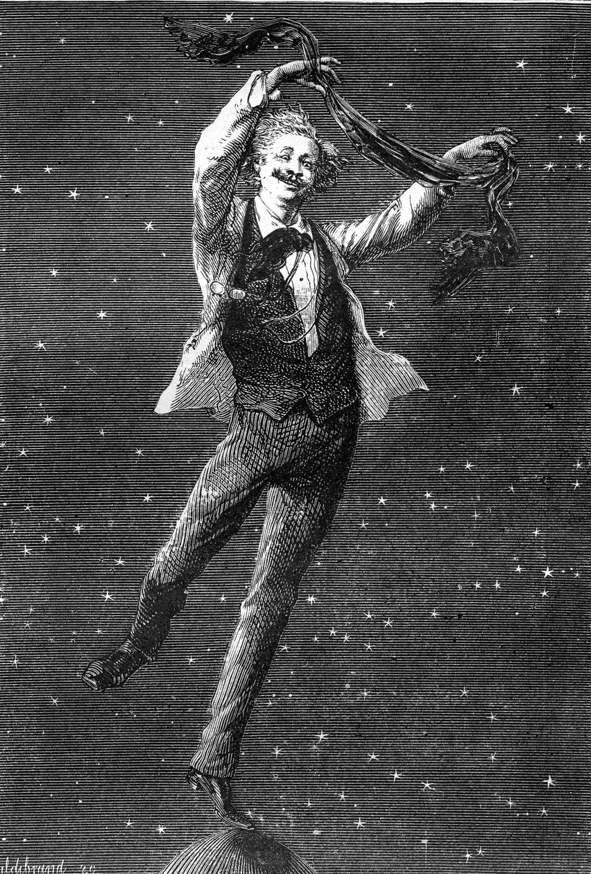 Illustration of Jules Verne