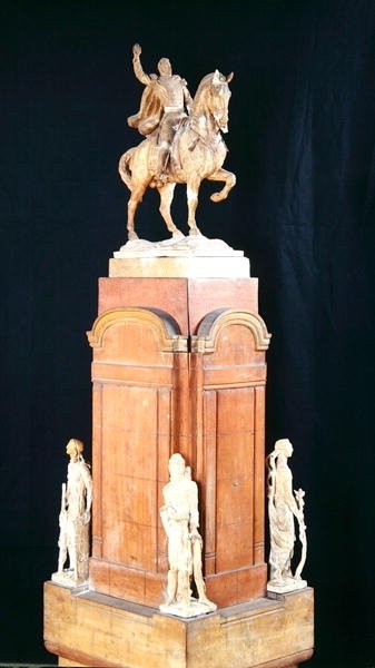 Carlos Maria de Alvear将军纪念碑（1788-1852）（木头和石膏）的Maquette 作者 埃米尔·安托万·鲍德尔