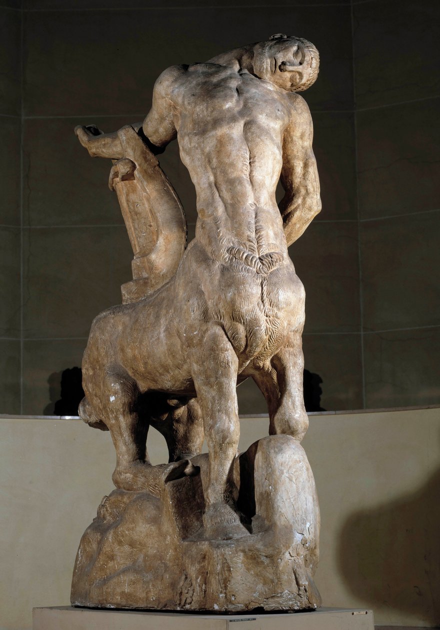 垂死的半人马雕塑Antoine Bourdelle 作者 埃米尔·安托万·鲍德尔