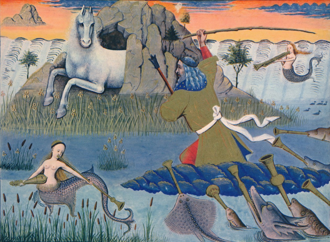 Loves Chess Game-海王星碰壁，1937年 作者 埃米尔·奥雷尔·范·莫