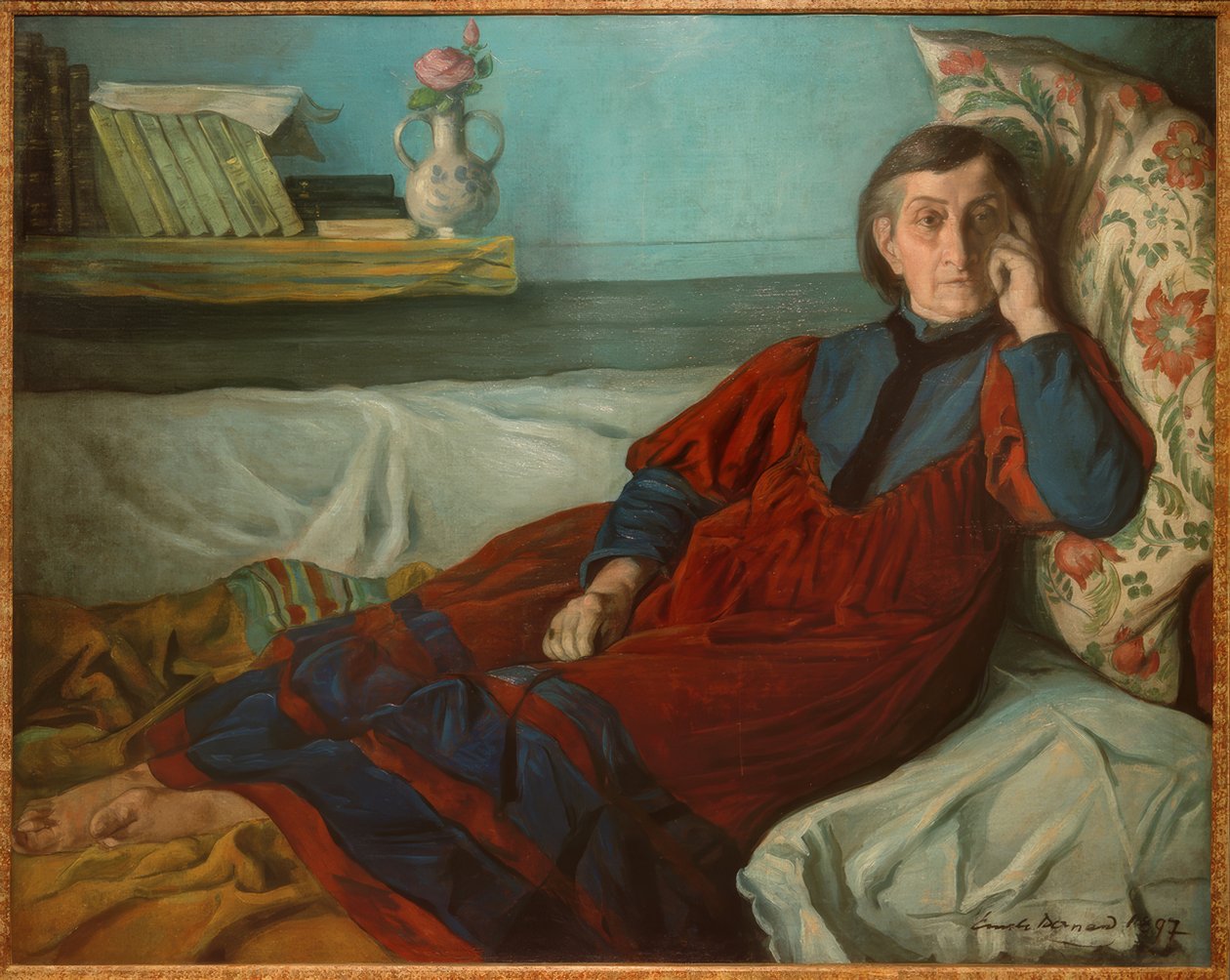 科斯特小姐 作者 埃米尔·伯纳德（Emile Bernard）