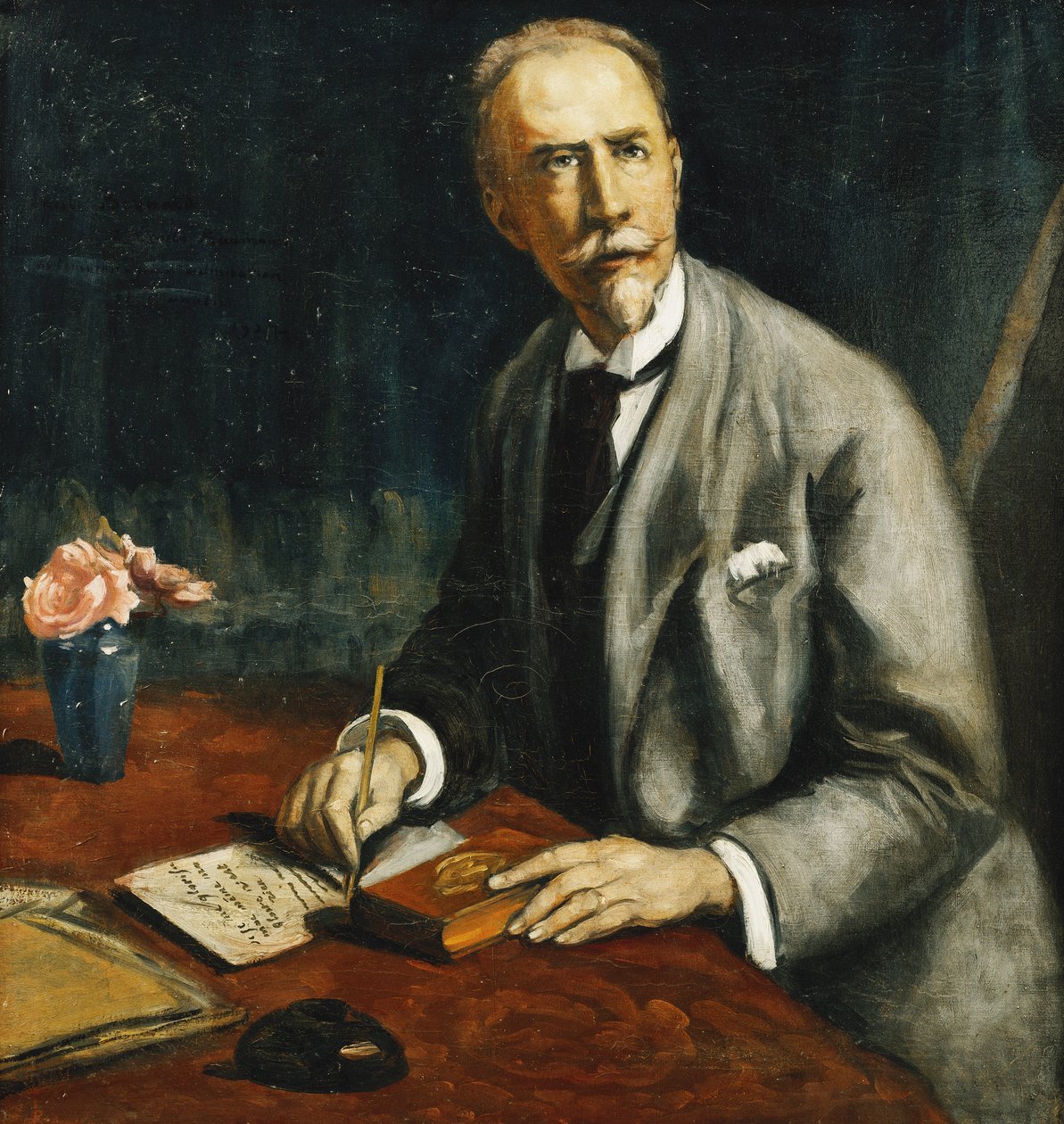 埃米尔·鲍曼的肖像；肖像“ Emile Bauman，1927年 作者 埃米尔·伯纳德（Emile Bernard）