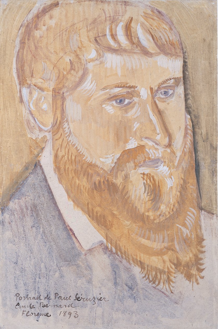保罗·塞鲁西耶的画像，1893年 作者 埃米尔·伯纳德（Emile Bernard）