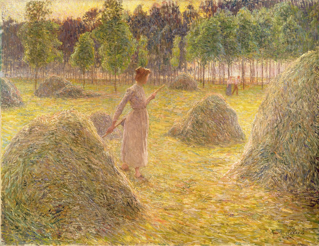 Gleaners，19世纪90年代中期 作者 埃米尔克劳斯