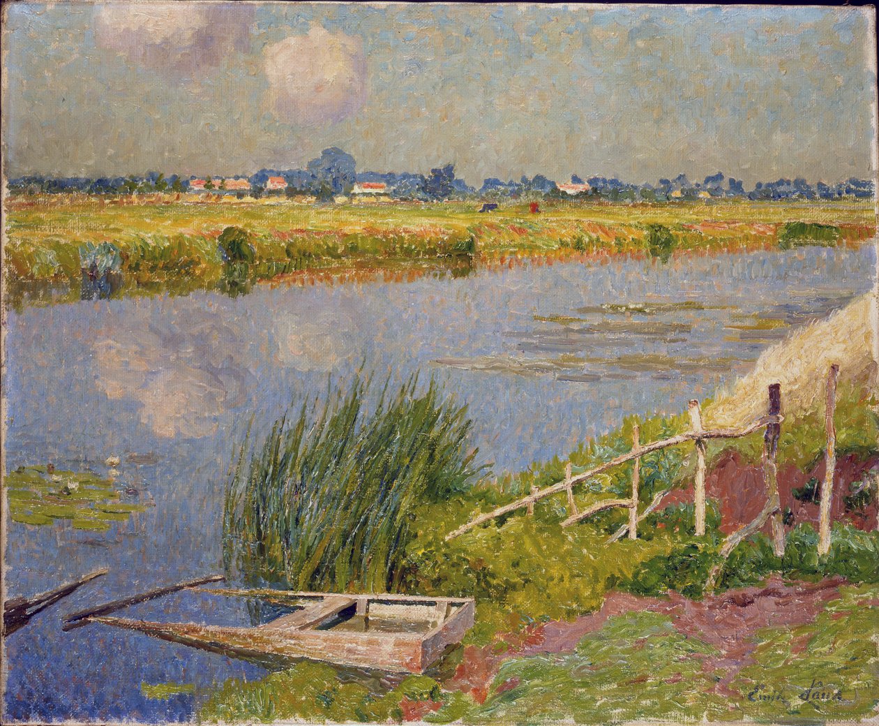 百合银行，1912年 作者 埃米尔克劳斯