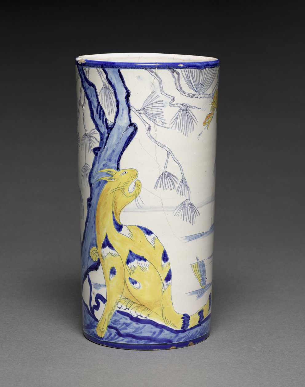 花瓶，约1885年 作者 埃米尔·加勒（Emile Galle）