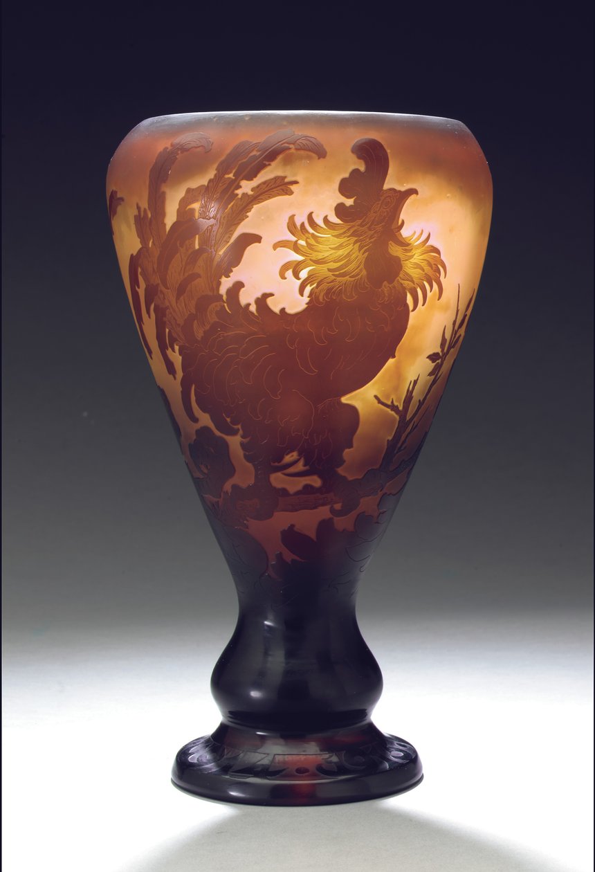 花瓶，约1915年 作者 埃米尔·加勒（Emile Galle）