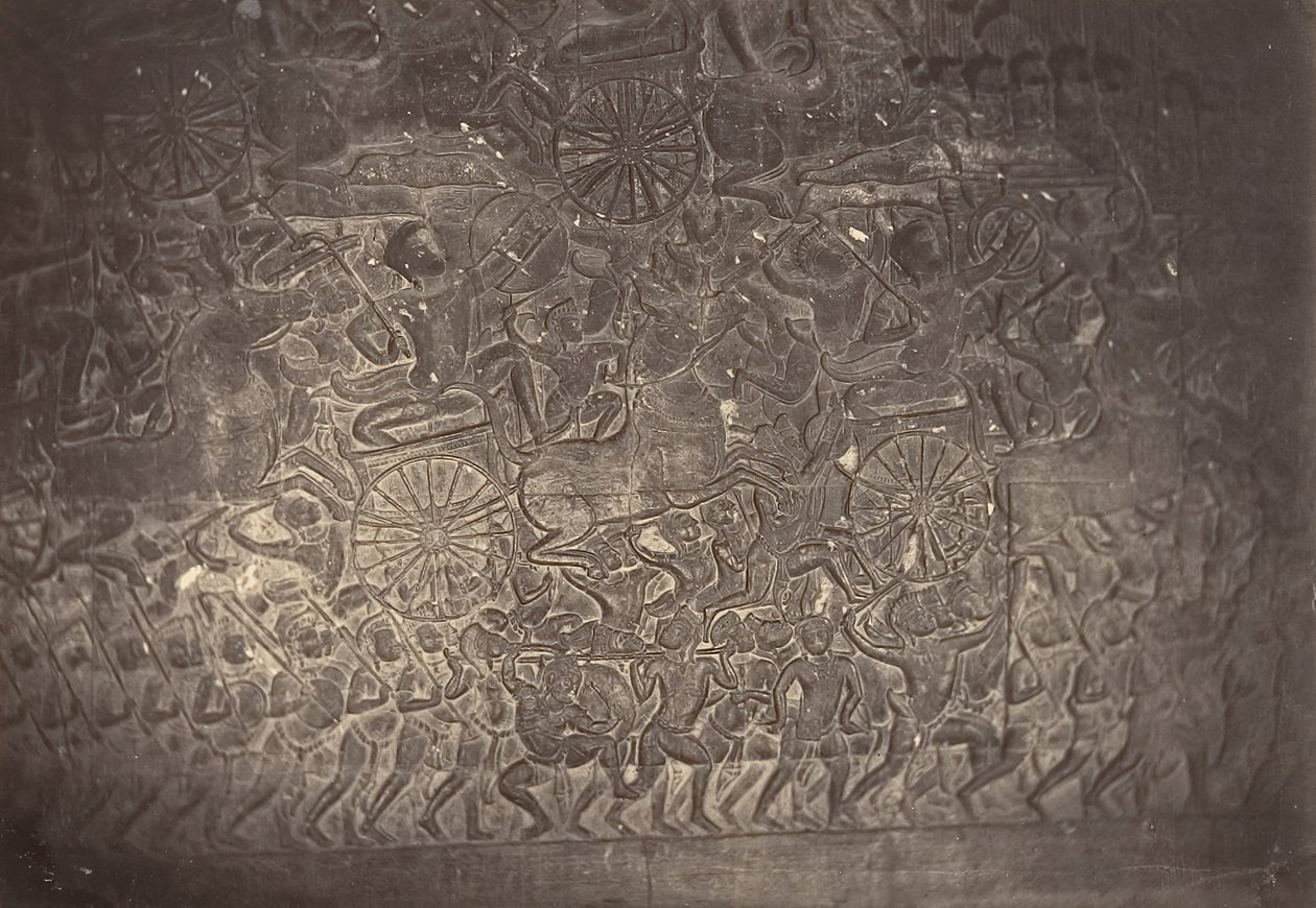 塔的大画廊的浮雕，1866年。 作者 埃米尔·格塞尔（Emile Gsell）