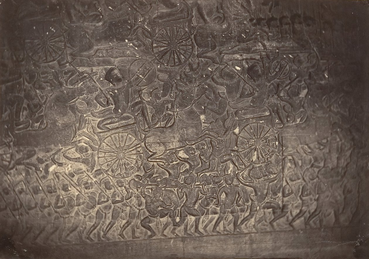 塔的大画廊的浮雕，1866年。 作者 埃米尔·格塞尔（Emile Gsell）