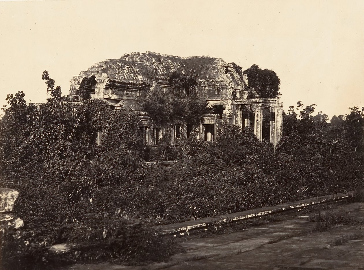 大宝塔--南面的外观建筑，1866年。 作者 埃米尔·格塞尔（Emile Gsell）