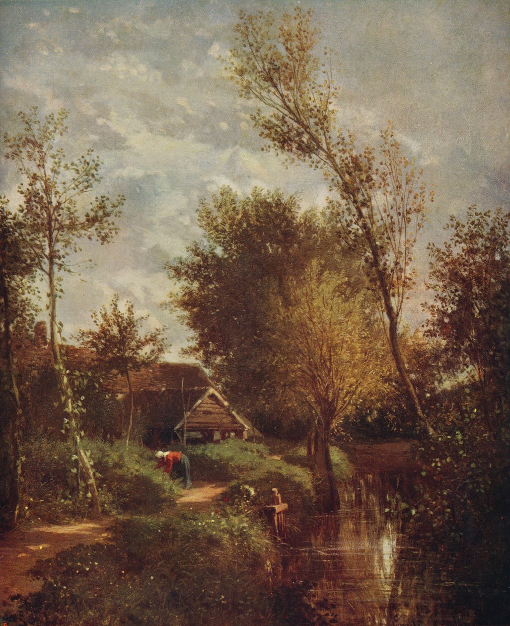 Ecouen，1858年，c1915 作者 埃米尔·兰比内（Emile Lambinet）