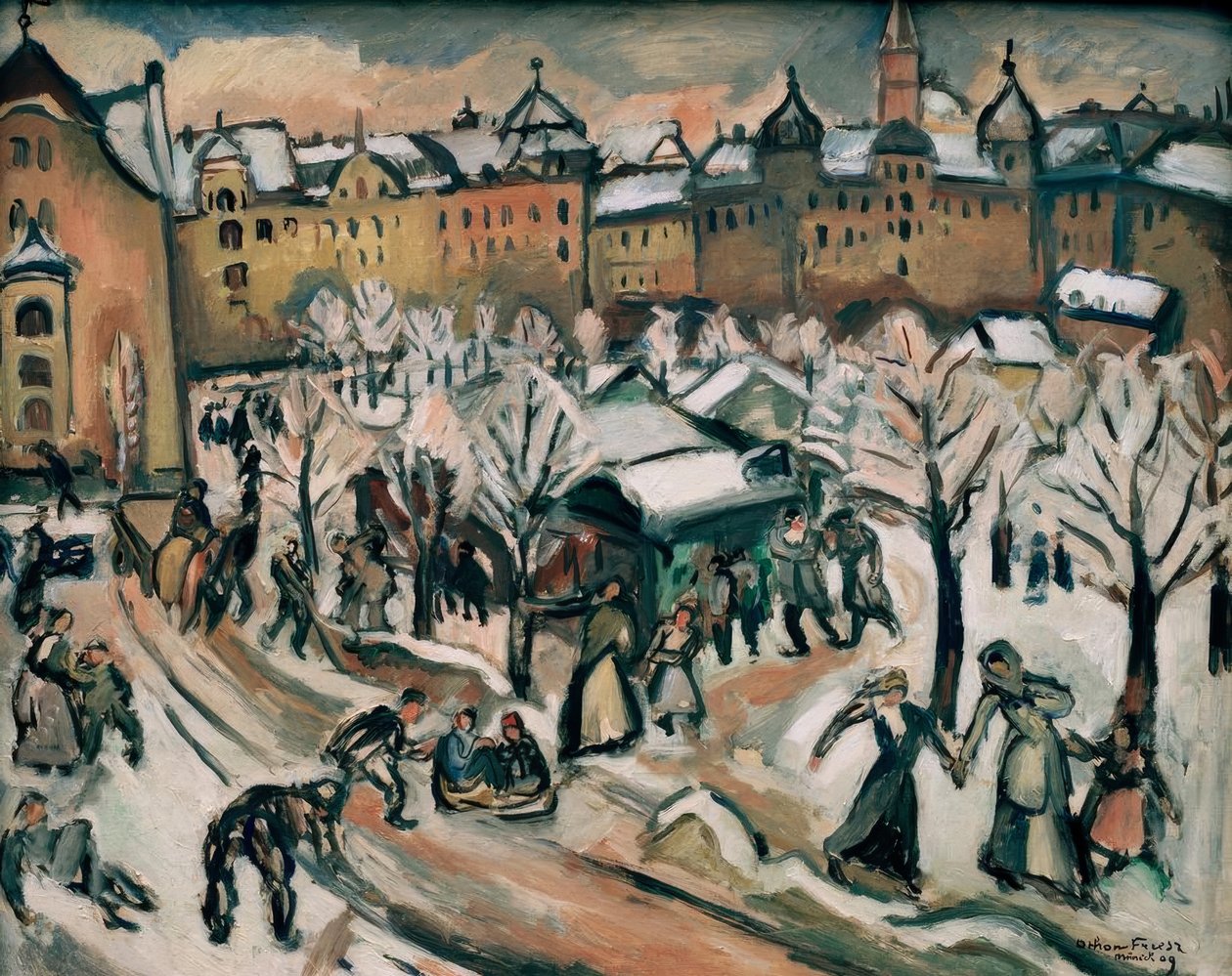 Neige a Munich 作者 埃米尔·奥东·弗里斯