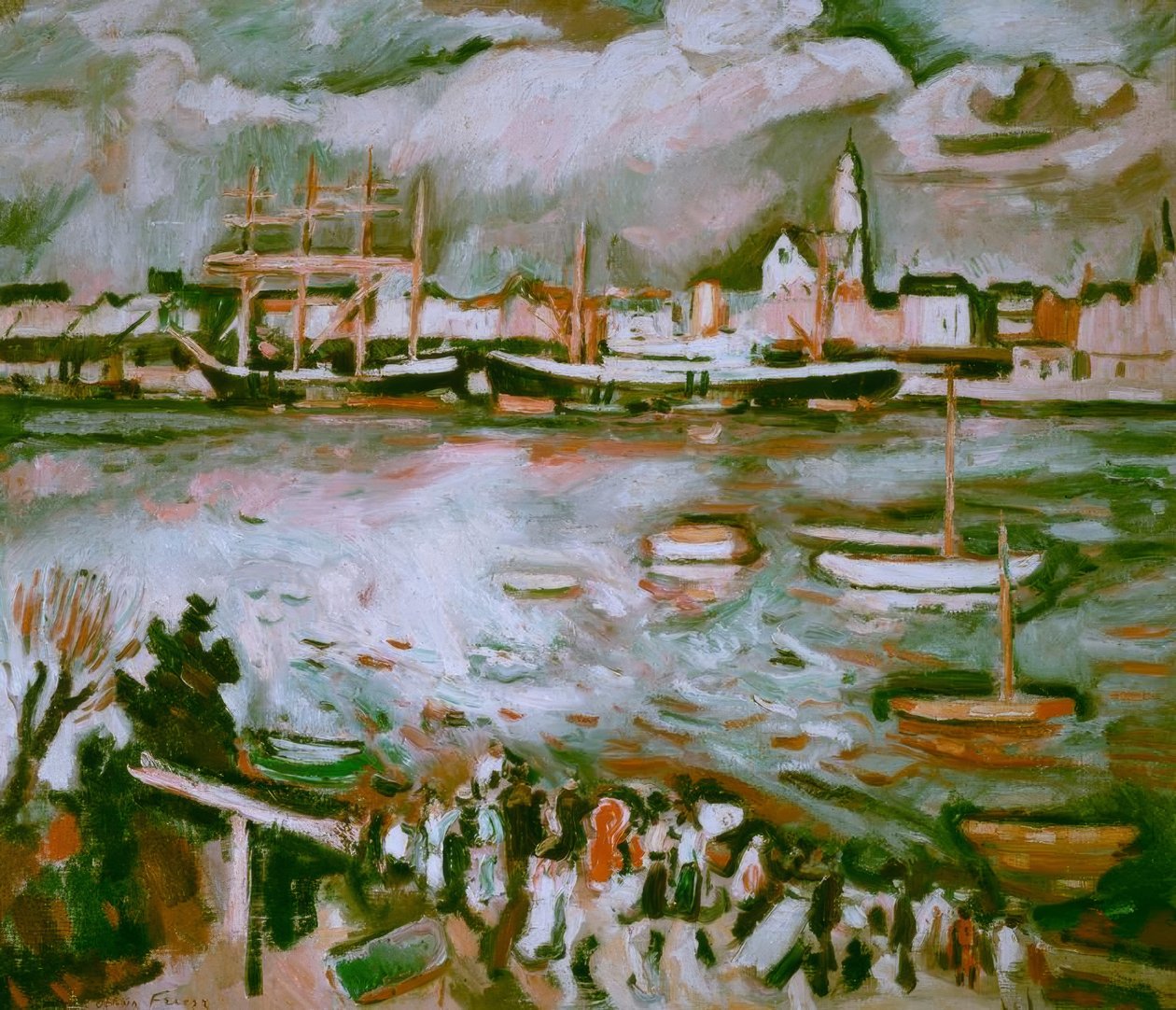 Port d’Anvers 作者 埃米尔·奥东·弗里斯