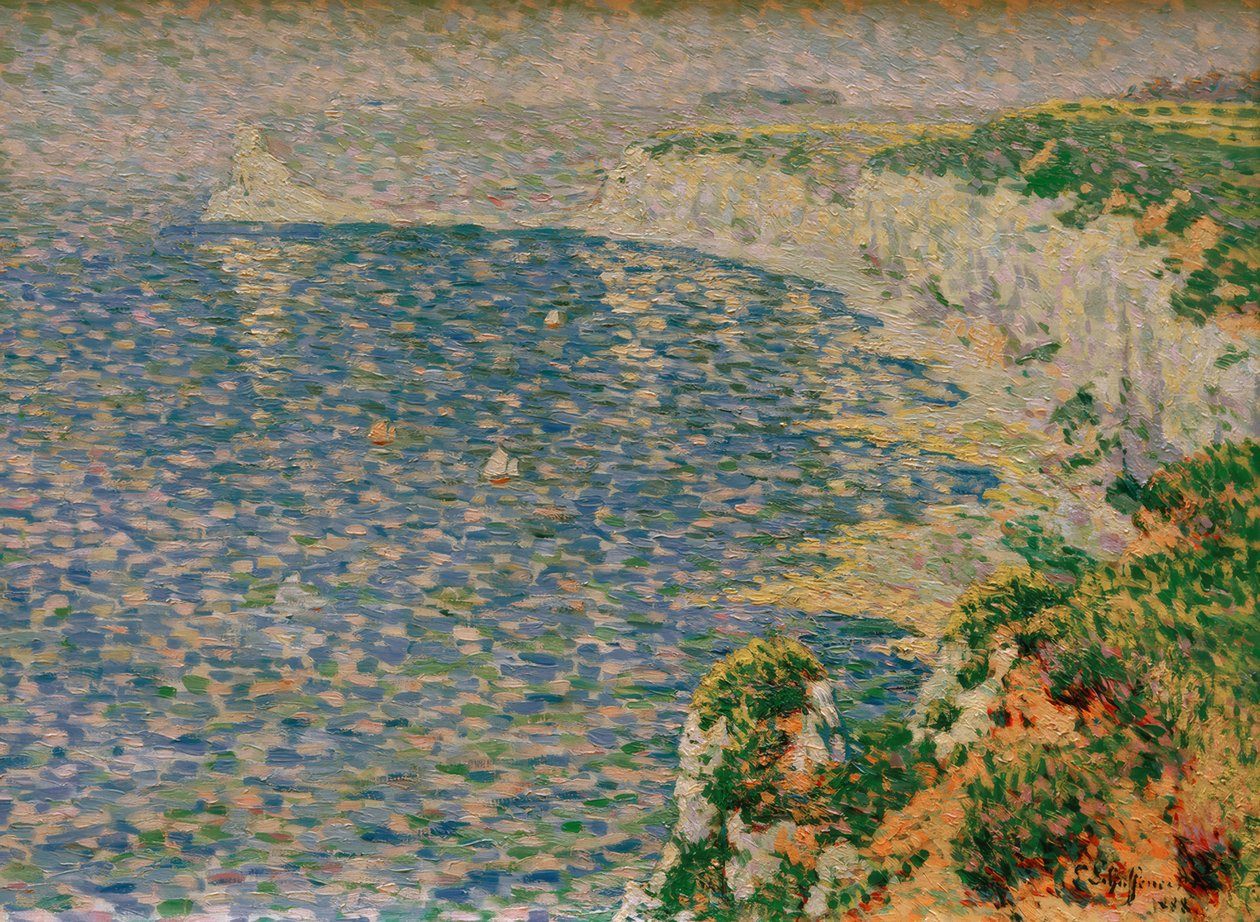 Blick auf die Klippen bei Étretat 作者 埃米尔·舒芬克