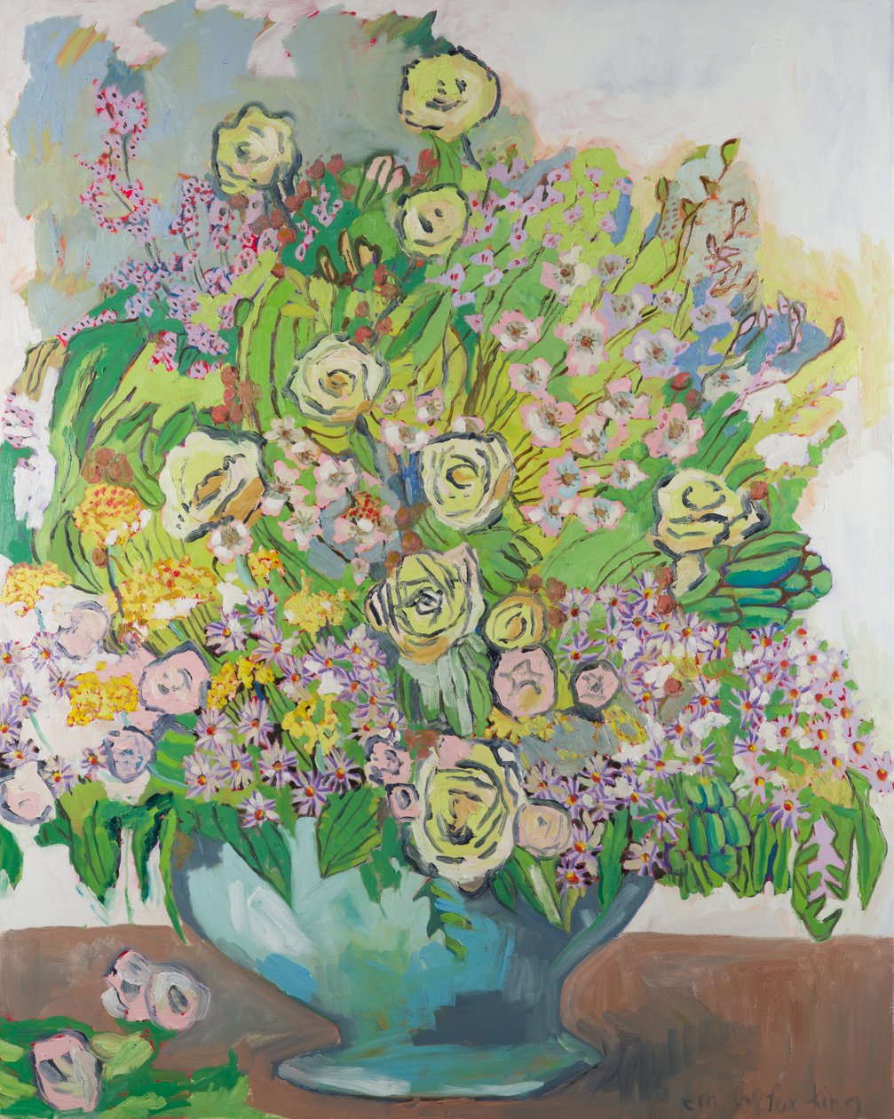 露丝》，2016 年（布面油画） 作者 艾米丽·福克斯·金