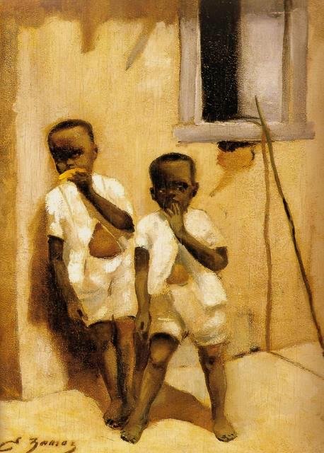 黑人childrennPortugues：黑人孩子 作者 伊曼纽尔·扎莫尔（Emmanuel Zamor）