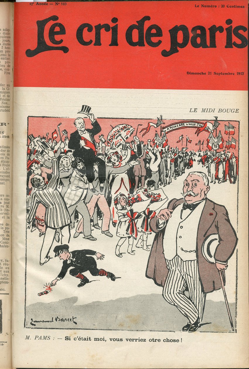 Le Cri de Paris "的封面 作者 伊曼纽尔·巴塞特（Emmanuel Barcet）