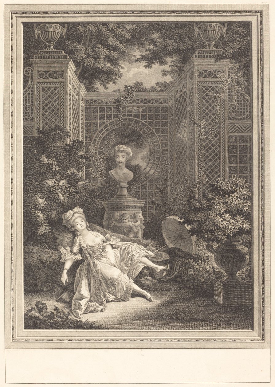 午餐时间 作者 Emmanuel Jean Nepomucène de Ghendt 模仿 Pierre Antoine Baudouin