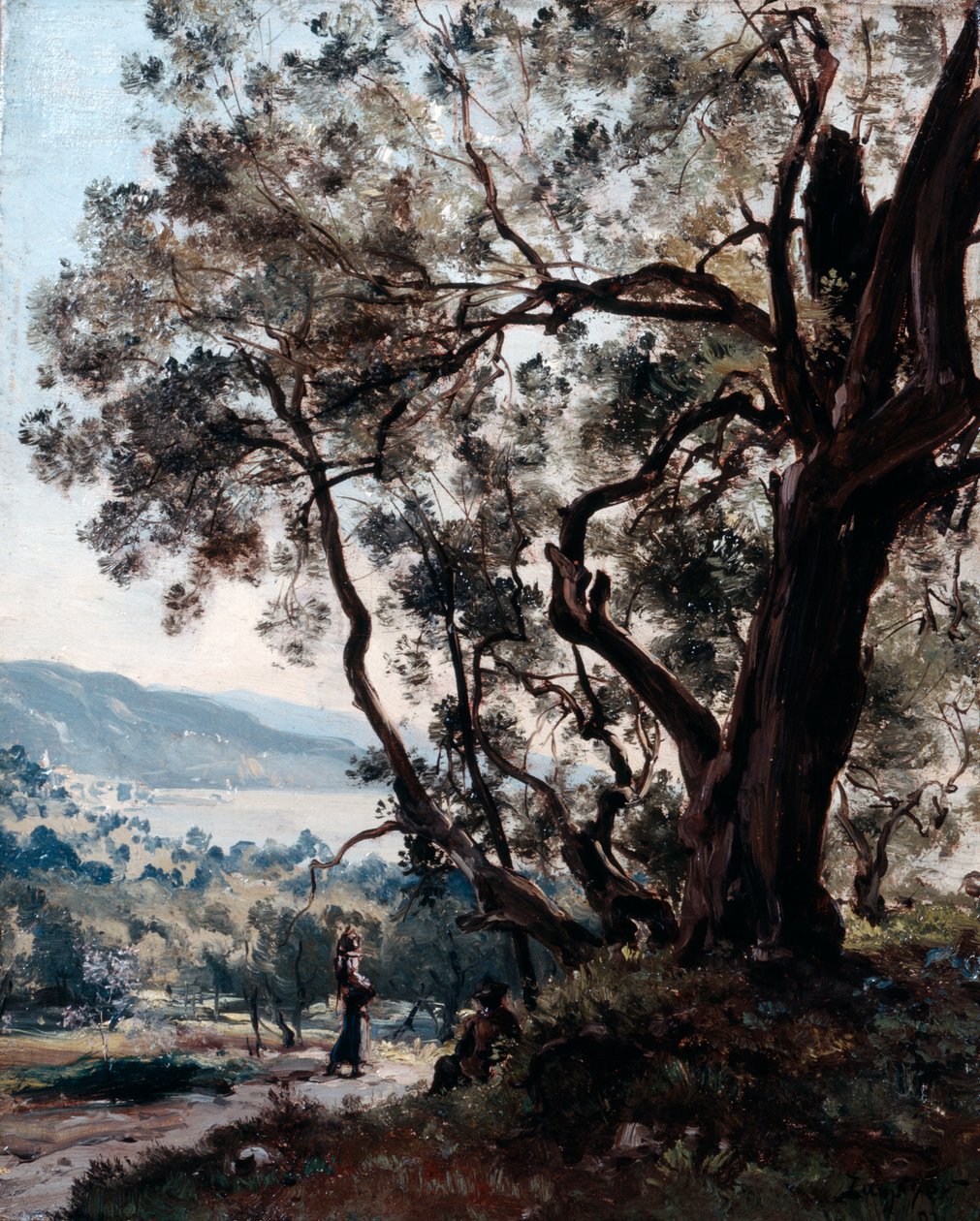 罗克布吕纳，1892年 作者 伊曼纽尔·兰瑟（Emmanuel Lansyer）