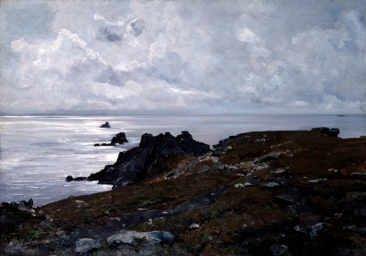 强流点，1884年。 作者 伊曼纽尔·兰瑟（Emmanuel Lansyer）