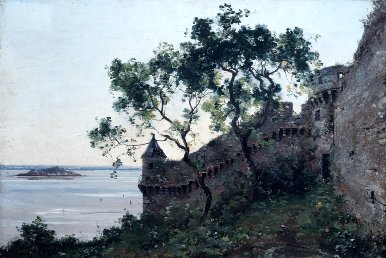 守望台，1880年 作者 伊曼纽尔·兰瑟（Emmanuel Lansyer）