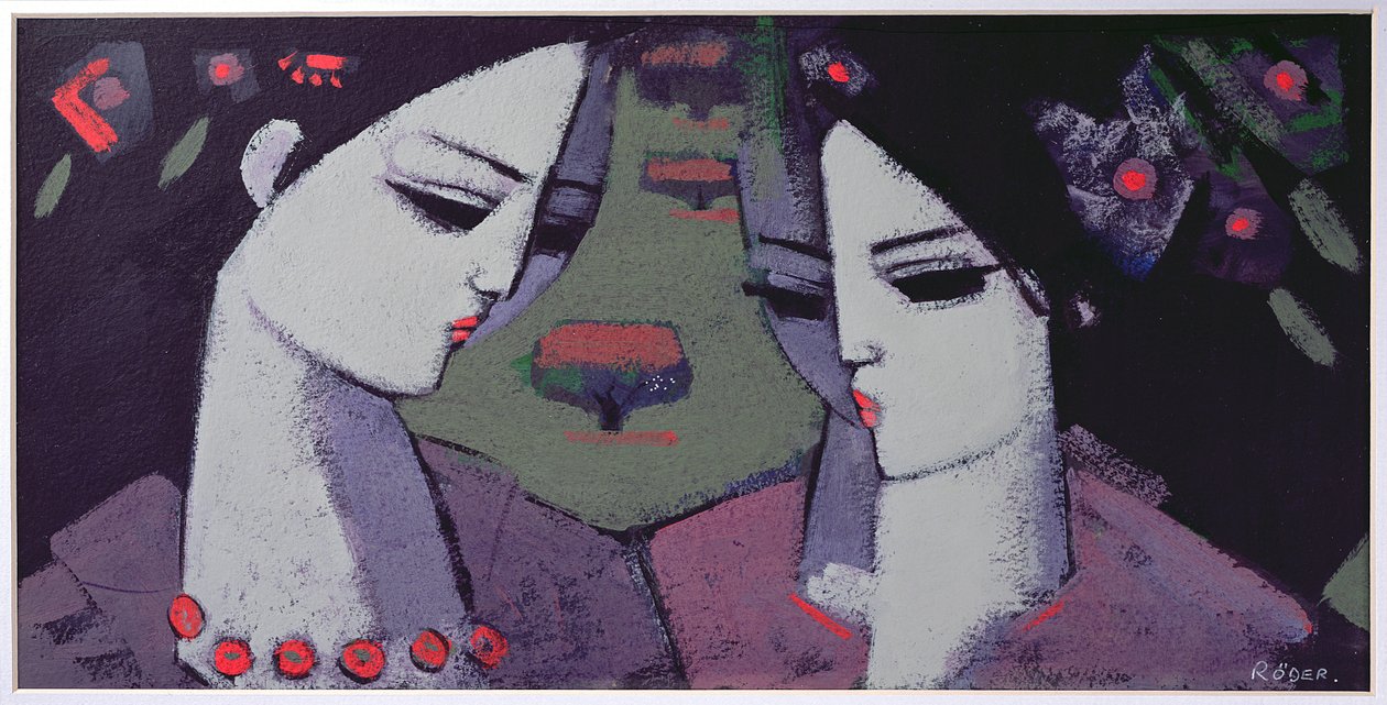 共同的时刻》（板上油画 作者 恩德·罗德（Endre Roder）