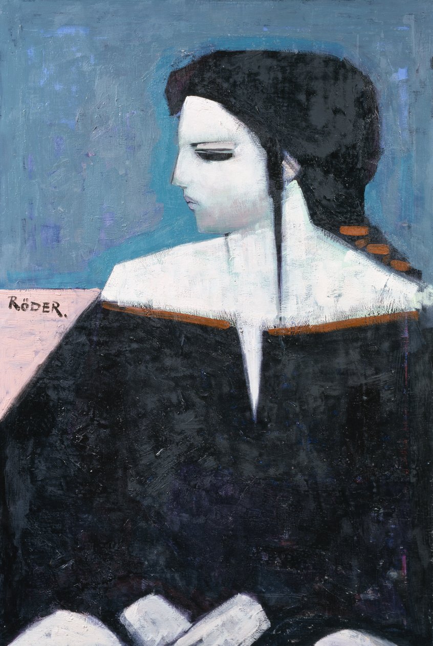Antoinette in Black 作者 恩德·罗德（Endre Roder）