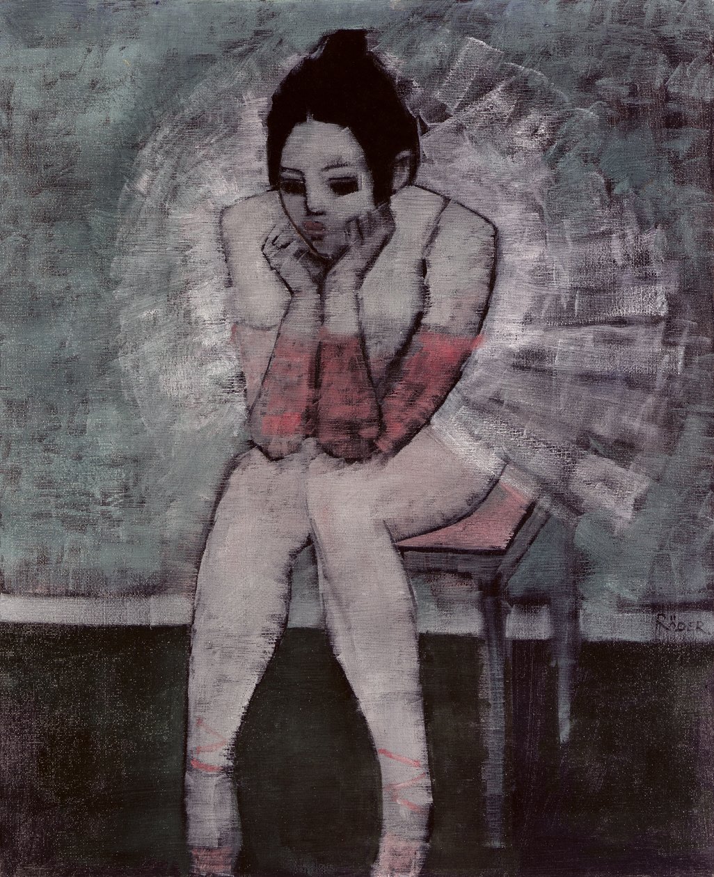 Tutu (oil on canvas) 作者 恩德·罗德（Endre Roder）