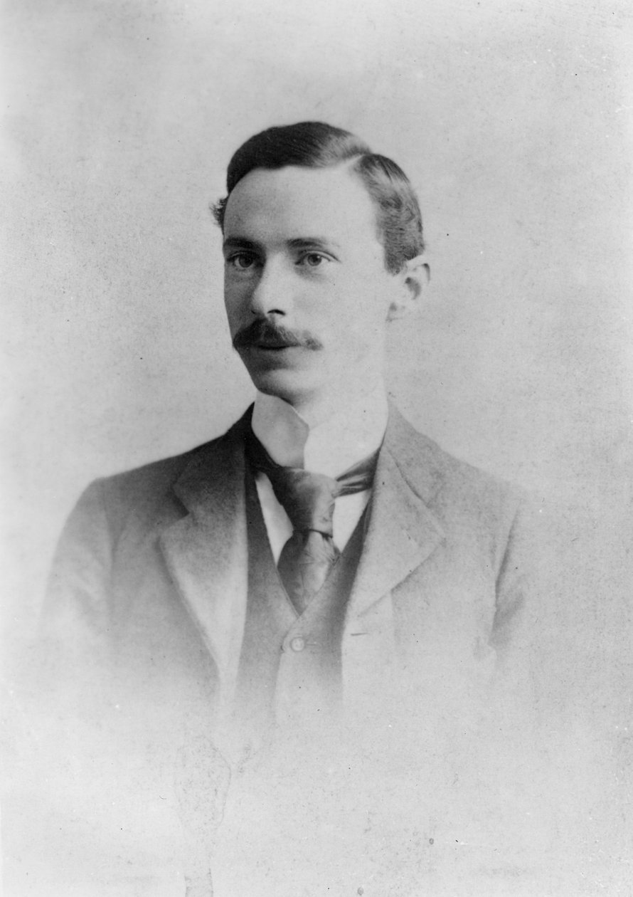 Bertrand Russell，c.1895 作者 英国摄影师