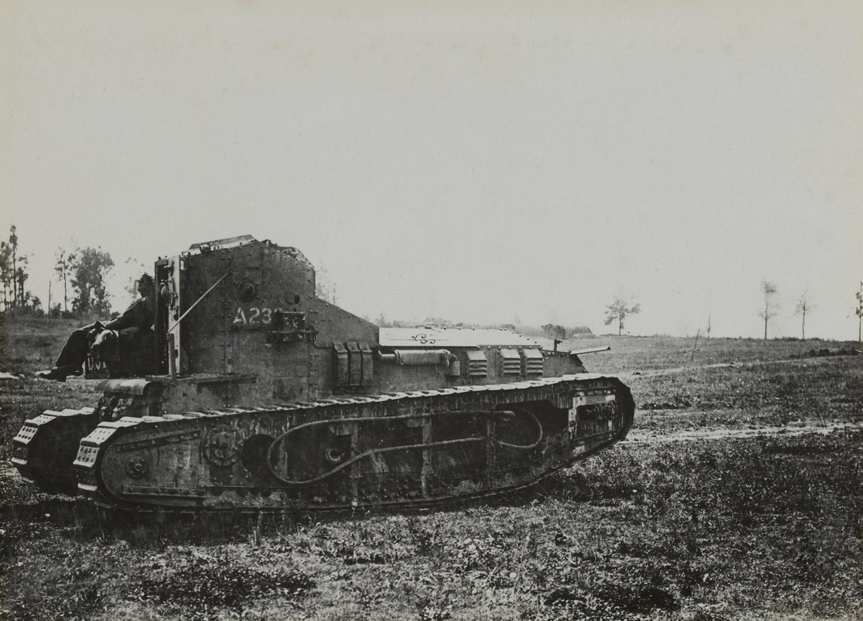 英国Whippet坦克，1918年 作者 英国摄影师