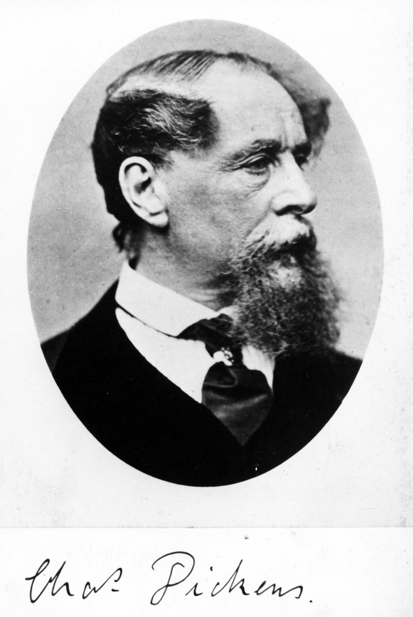 查尔斯狄更斯，1870年代 作者 英国摄影师