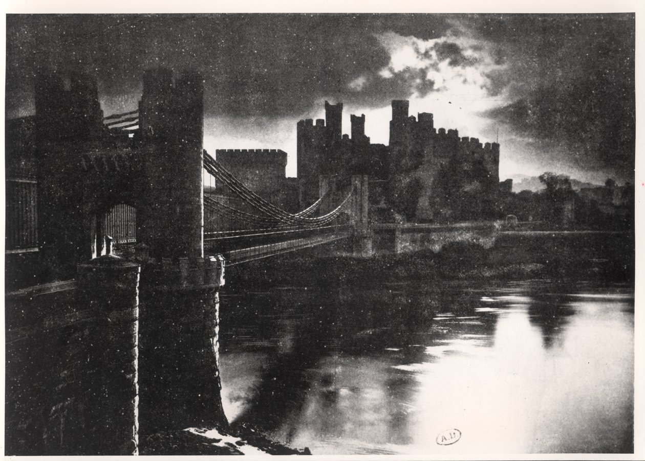 康威城堡，c.1920-30 作者 英国摄影师