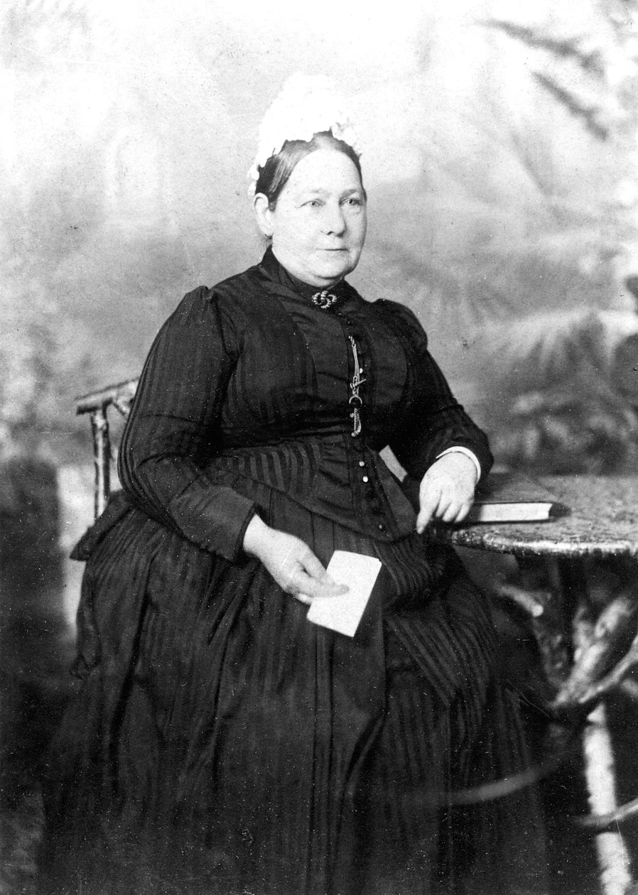 Elizabeth Ann Everest（d.1895），Nanny to Winston Churchill（1874-1965） 作者 英国摄影师