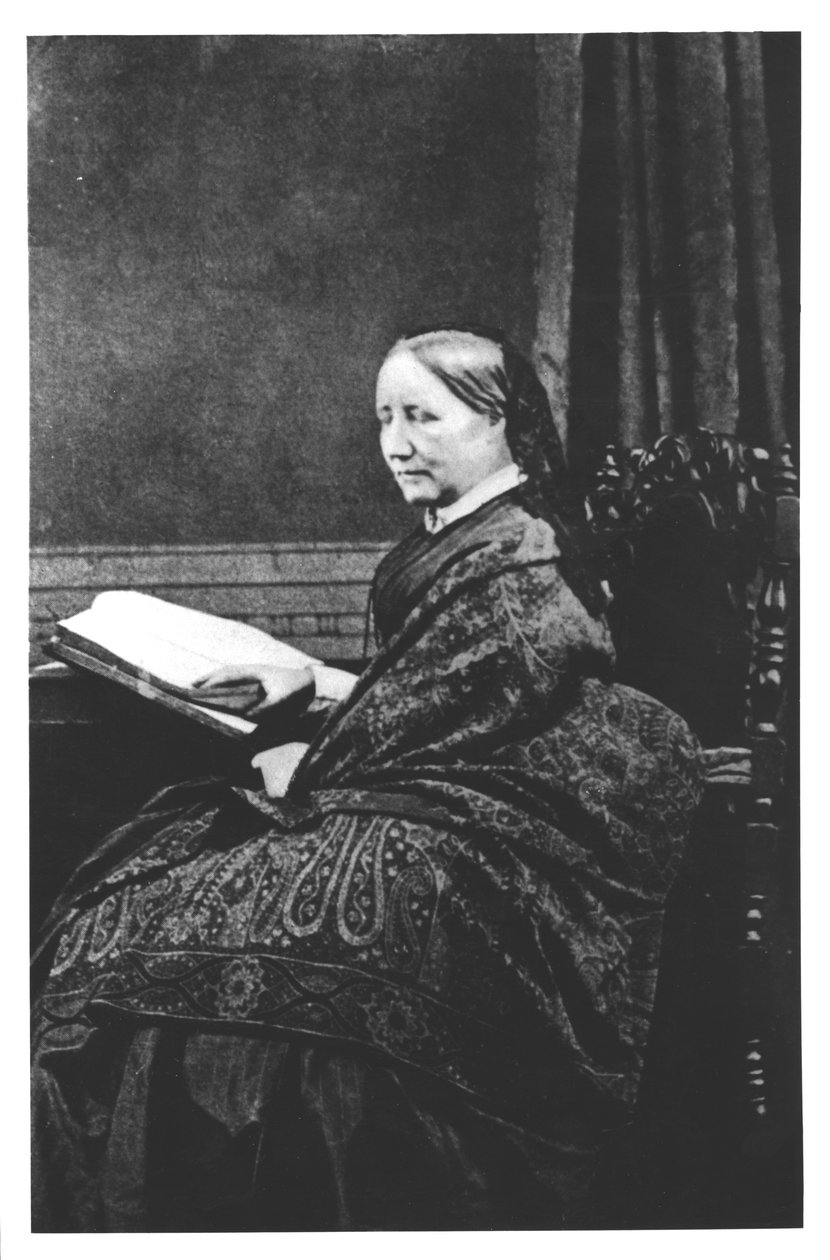 Elizabeth Cleghorn Gaskell（1810-65）19世纪 作者 英国摄影师