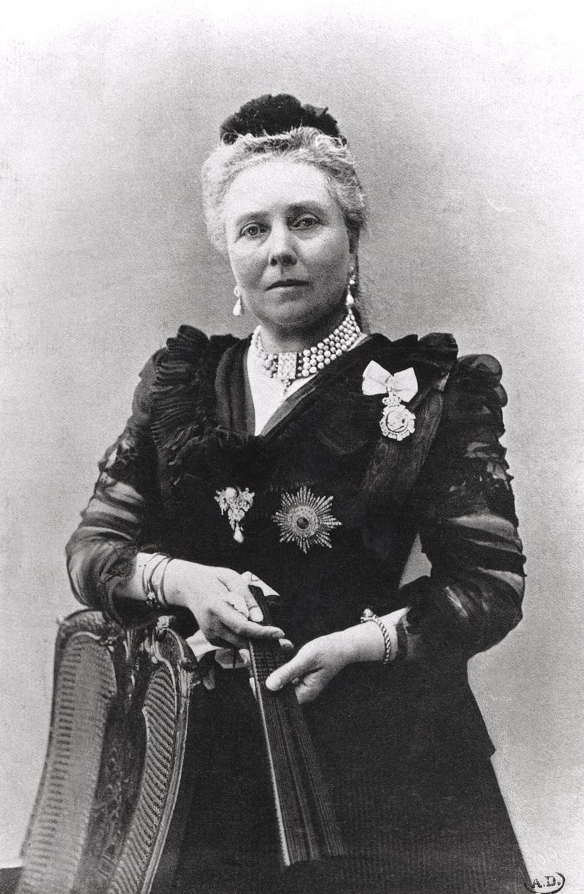 维多利亚女皇（1840-1901） 作者 英国摄影师