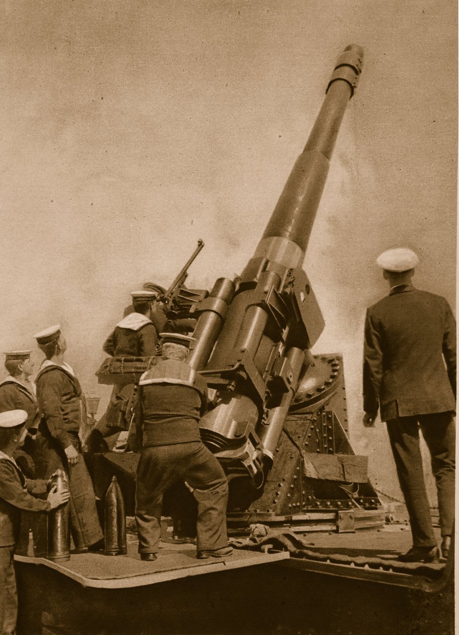 英格兰防御空袭，1914-18 作者 英国摄影师